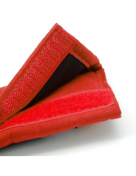 Kit 2 copricintura sicurezza sportivo Simoni Racing microfibra rossa CC3 R