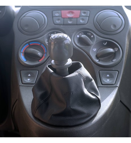 Cuffia cambio specifica Fiat 500 Abarth 500 eco pelle cornice Simoni Ra