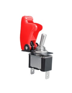 Interruttore universale on off 12V 20A rosso