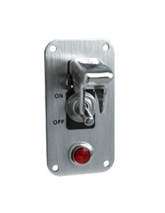 Interruttore illuminato Simoni Racing Baby Go light Evo chrome