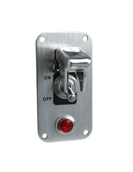 Interruttore illuminato Simoni Racing Baby Go light Evo chrome