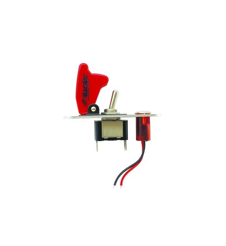 Interruttore illuminato Simoni Racing Baby Go light Evo red