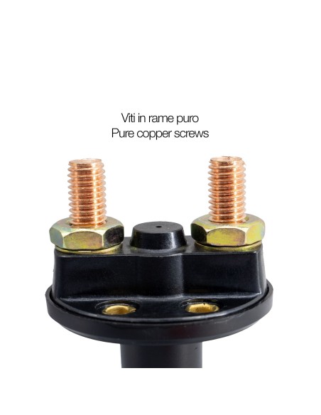 Interruttore universale staccabatteria a leva removibile 12 24V 100A
