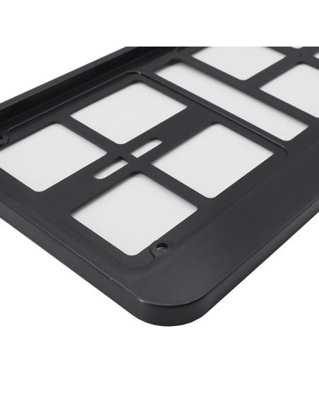 Portatarga anteriore universale in abs nero PTX AN