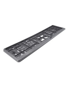 Portatarga posteriore universale carbon look PTX CL 2