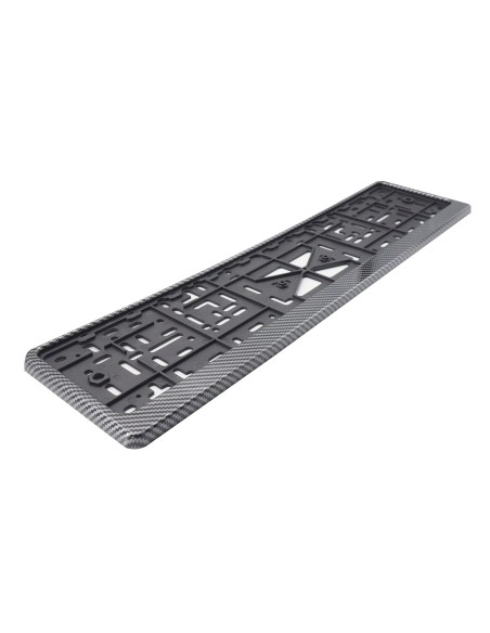 Portatarga posteriore universale carbon look PTX CL