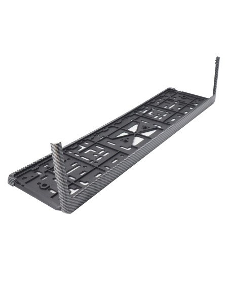 Portatarga posteriore universale carbon look PTX CL