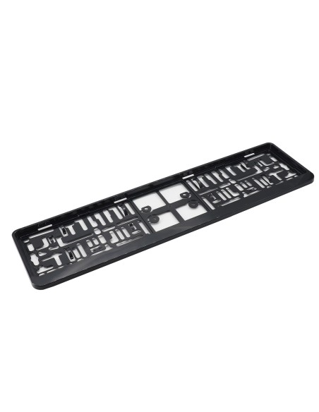 Portatarga posteriore universale in abs nero PTX N