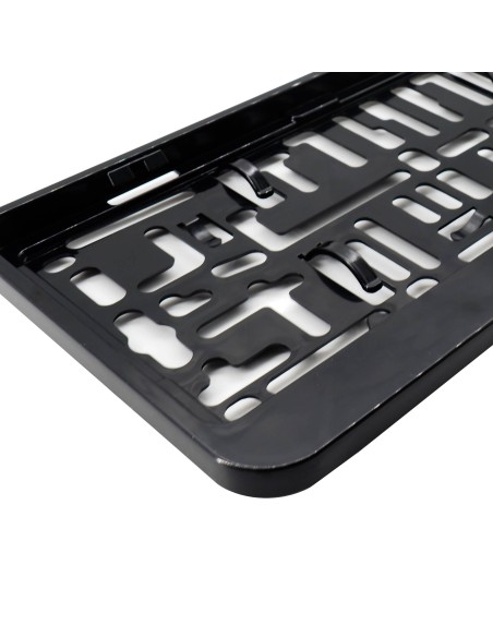 Portatarga posteriore universale in abs nero PTX N