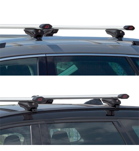 Barre portatutto Airflow 60230 per corrimano aperti o integrati 127cm