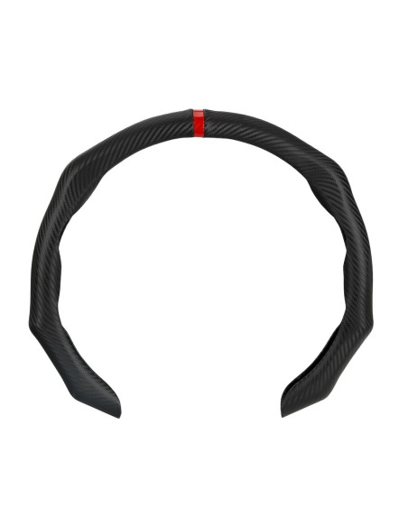 Coprivolante sportivo in PVC universale Over Grip Carbon look