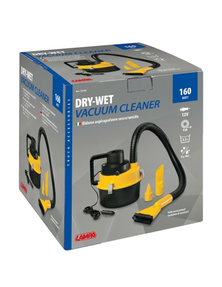 Bidone aspirapolvere 12V presa accendisigari