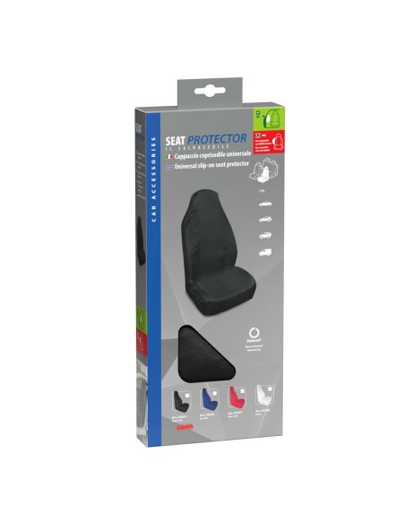Proteggi sedile salvasedile universale lavabile nero