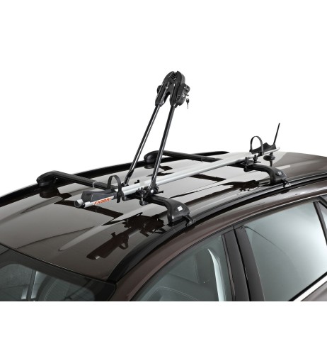 Portabici BICI 3000 in alluminio da tetto universale per barre max. 75x40