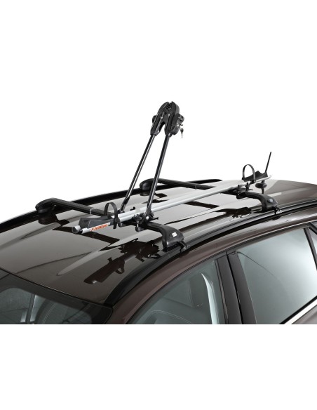 Portabici BICI 3000 in alluminio da tetto universale per barre max. 75x40