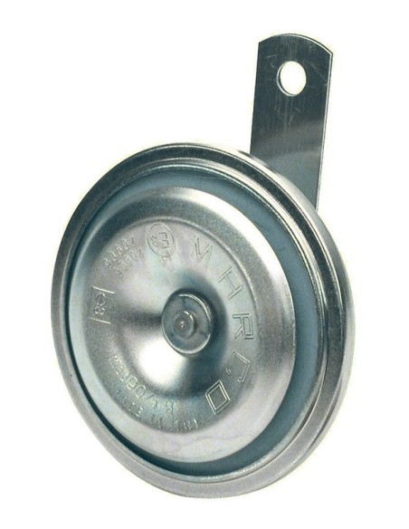 Clacson avvisatore elettromagnetico a disco auto 12V 90mm tono alto
