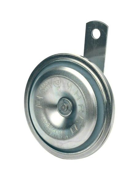 Clacson avvisatore elettromagnetico a disco camion 24V 90mm tono alto