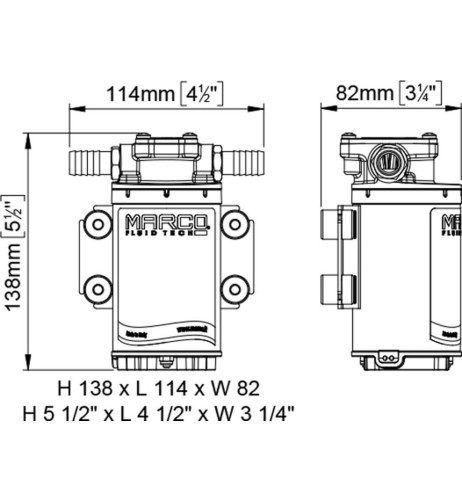 Kit Elettropompa travaso gasolio 12 24V adescam 1 5m portata 15 l min