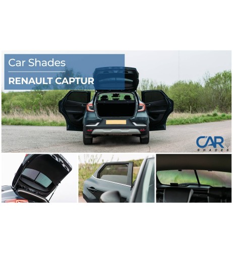 Kit tendine oscuranti parasole su misura Renault Captur dal 2020