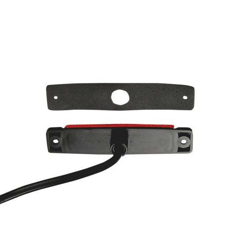 Luce ingombro a 6 Led montaggio in superficie 12 24V rosso