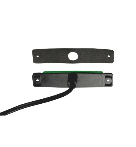 Luce ingombro a 6 Led montaggio in superficie 12 24V verde