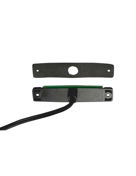 Luce ingombro a 6 Led montaggio in superficie 12 24V verde