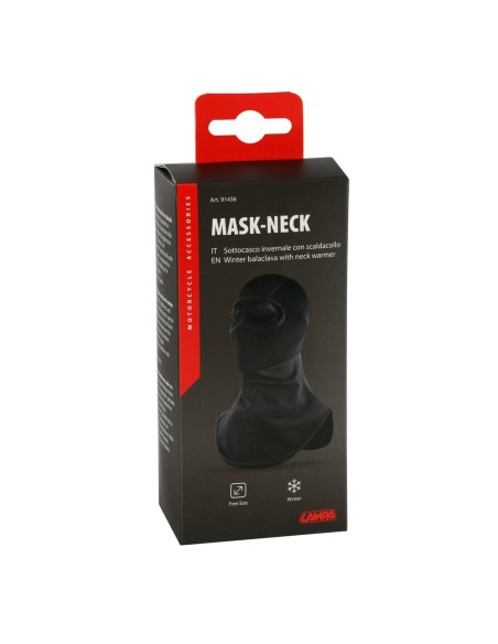 Sottocasco in tessuto tecnico con scaldacollo Mask Neck