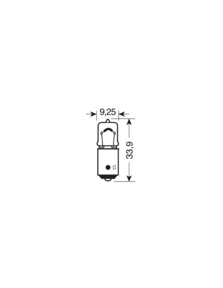 Coppia lampadine alogene Blu Xe BAX9s H6W 12V
