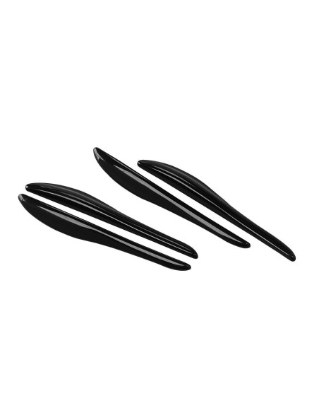 Set kit 4 salvaporta adesivi dynamic curvabili 180mm per auto