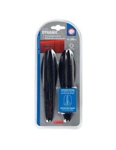 Set kit 4 salvaporta adesivi dynamic curvabili 180mm per auto 2