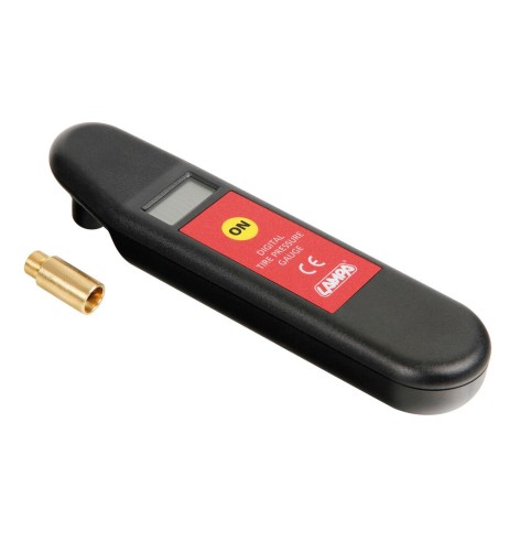 Manometro digitale pressione pneumatici con avvisatore sonoro auto moto cam