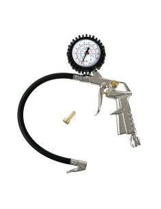 Pistola gonfiaggio pneumatici con manometro auto moto camion