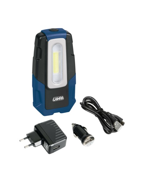 Lampada LED Ispezione Ricaricabile 12 24 230V 150lm