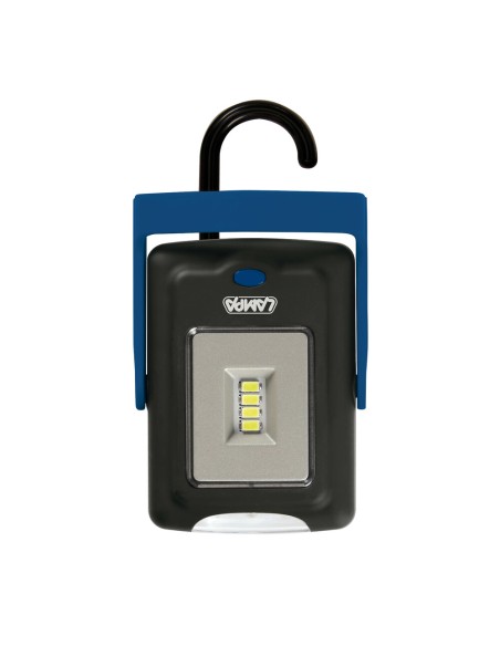 Lampada LED Ispezione in plastica antiurto con torcia 180lm