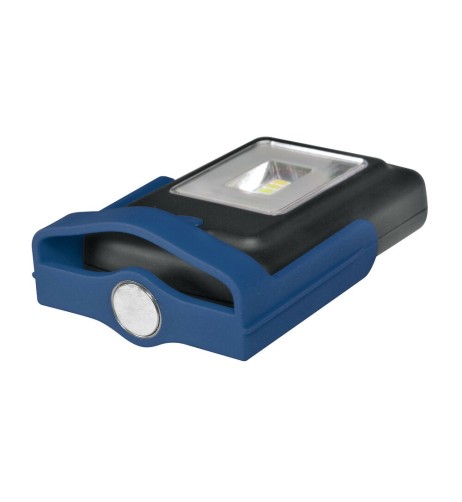 Lampada LED Ispezione in plastica antiurto con torcia 180lm