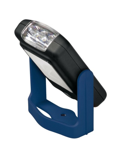 Lampada LED Ispezione in plastica antiurto con torcia 180lm