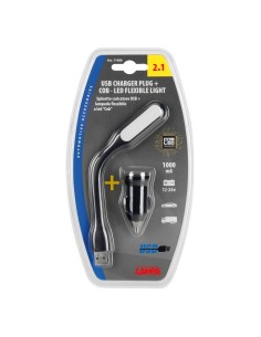 Lampada flessibile a LED COB caricatore USB 12 24V 2