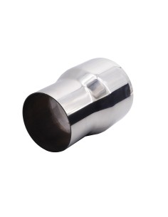 Adattatore acciaio diametro 76 63mm per terminali di scarico