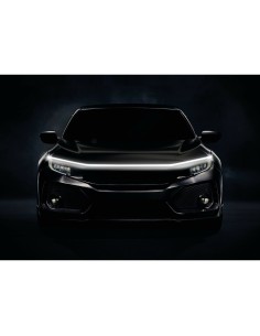 Striscia sottocofano Impermeabile a Led bianchi 120cm 12V 2