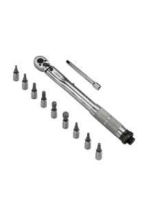 Chiave dinamometrica con cricchetto reversibile 5 25Nm