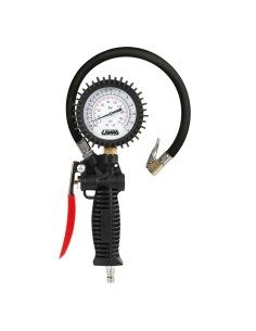Gonfia pneumatici con manometro di precisione max 12 bar