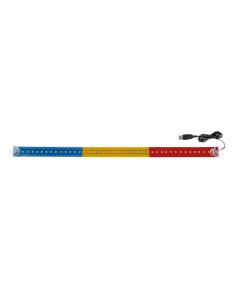 Bandiera luminosa Romania 42 Led USB camion 60cm