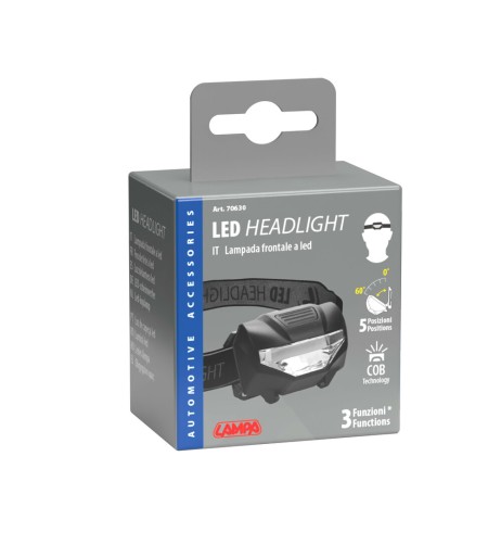 Lampada frontale a led