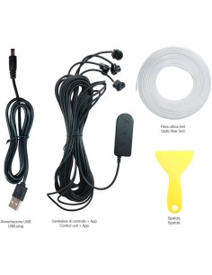 Atmosphere kit fibra ottica illuminazione RGB interni controllo app