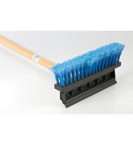 Spazzola lava tergivetro manico in legno 60cm