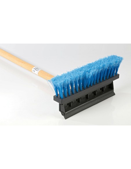 Spazzola lava tergivetro manico in legno 60cm