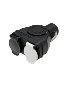 Adattatore compatto da spina 15 poli a 2 prese 7 poli 24V