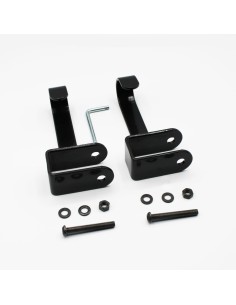 Coppia fermacarico per barre portatutto commerciali G3 in acciaio