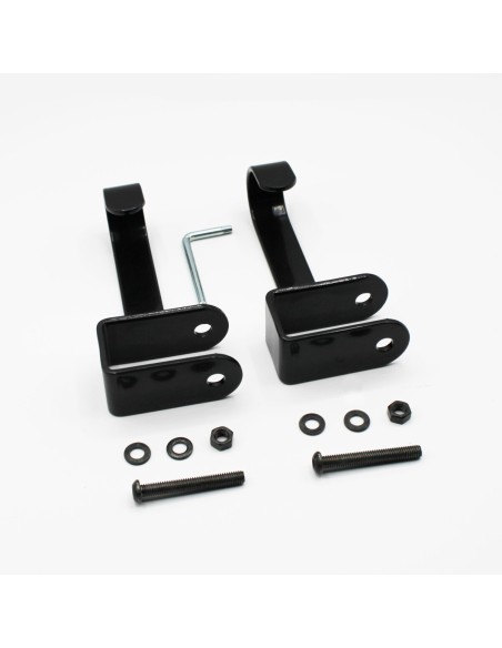 Coppia fermacarico per barre portatutto commerciali G3 in acciaio