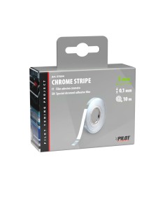 Film adesivo cromato ultrasottile auto 10 metri larghezza 5mm 2